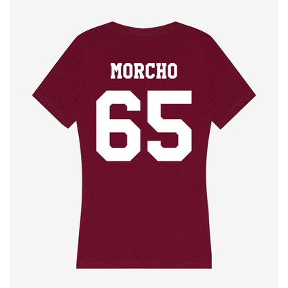 Texas A&M - NCAA Football : Avery Morcho - Women's V-Neck T-Shirt-1