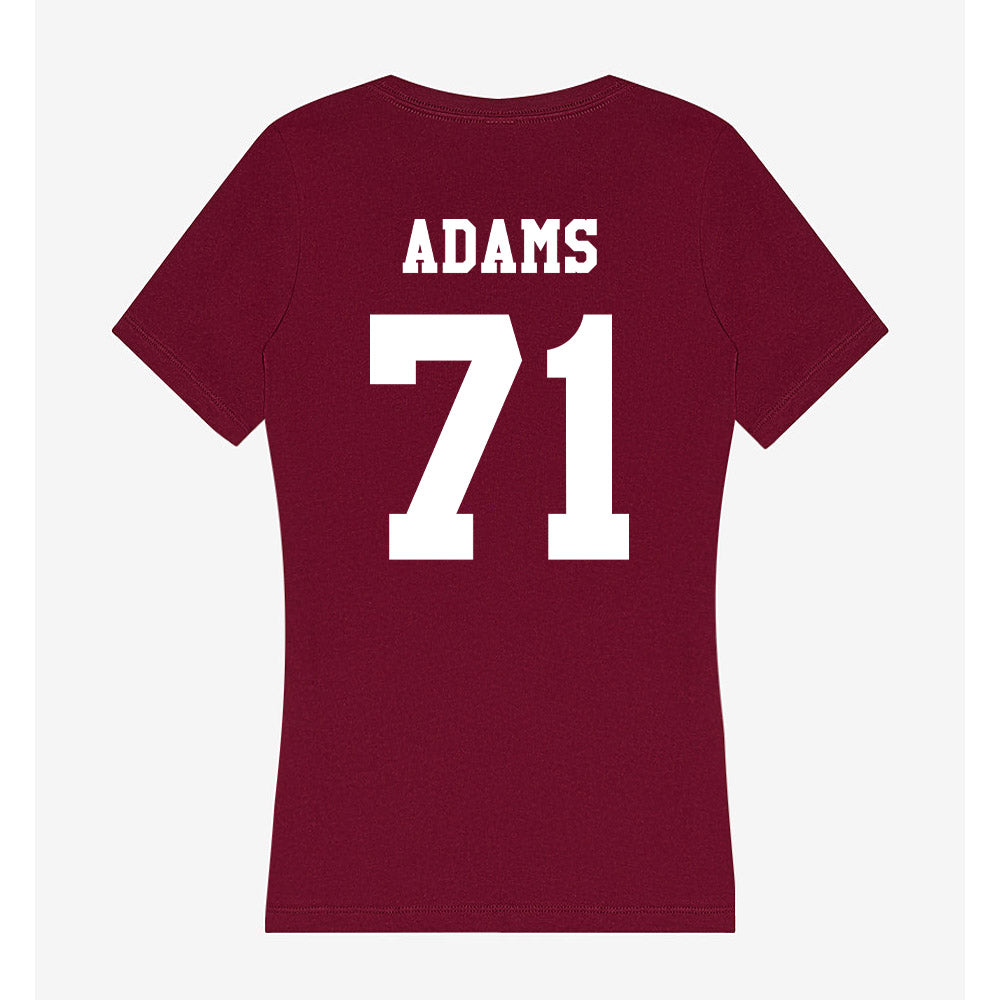 Texas A&M - NCAA Football : Tyree Adams - Women's V-Neck T-Shirt-1