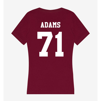 Texas A&M - NCAA Football : Tyree Adams - Women's V-Neck T-Shirt-1