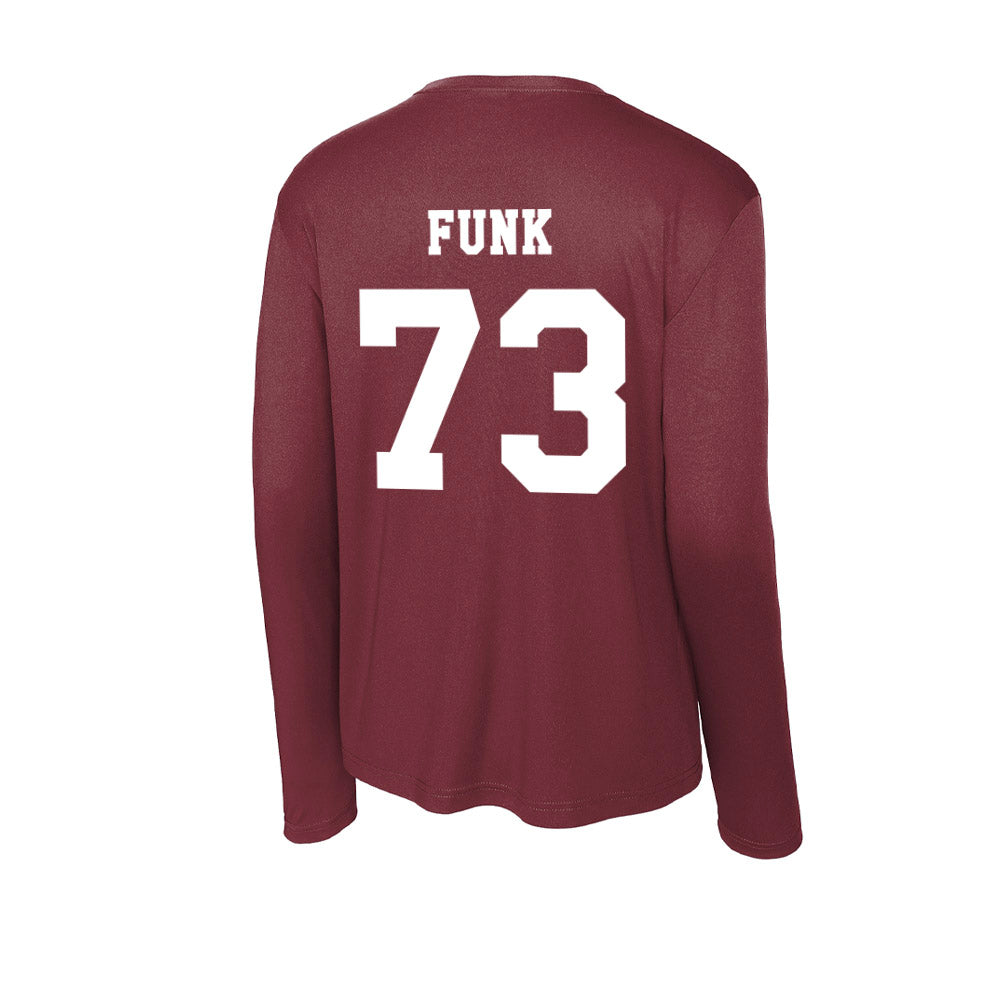 Texas A&M - NCAA Football : Ashton Funk - Activewear Long Sleeve T-Shirt-1