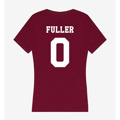 Texas A&M - NCAA Women's Soccer : Sydney Fuller - Women's V-Neck T-Shirt-1