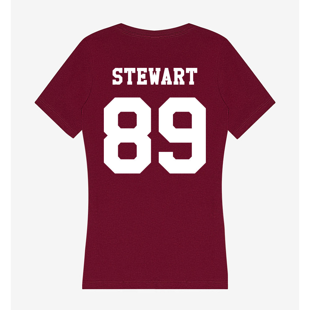 Texas A&M - NCAA Football : Kade Stewart - Women's V-Neck T-Shirt-1