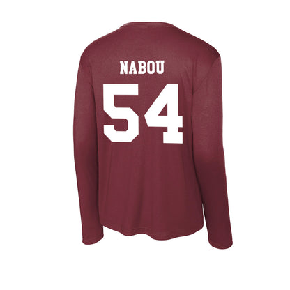 Texas A&M - NCAA Football : Mark Nabou - Activewear Long Sleeve T-Shirt-1