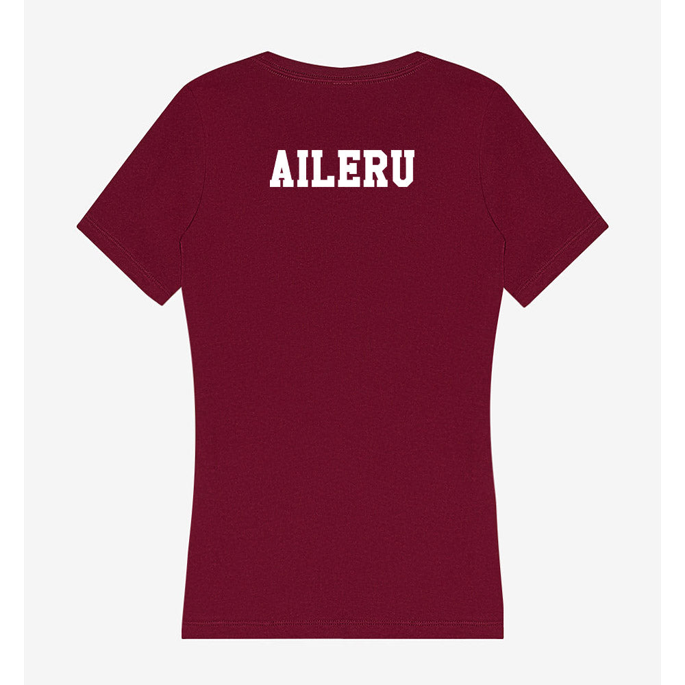Texas A&M Corpus Christi - NCAA Men's Track & Field : Anthony Aileru - Women's V-Neck T-Shirt-1