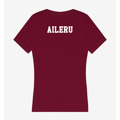 Texas A&M Corpus Christi - NCAA Men's Track & Field : Anthony Aileru - Women's V-Neck T-Shirt-1