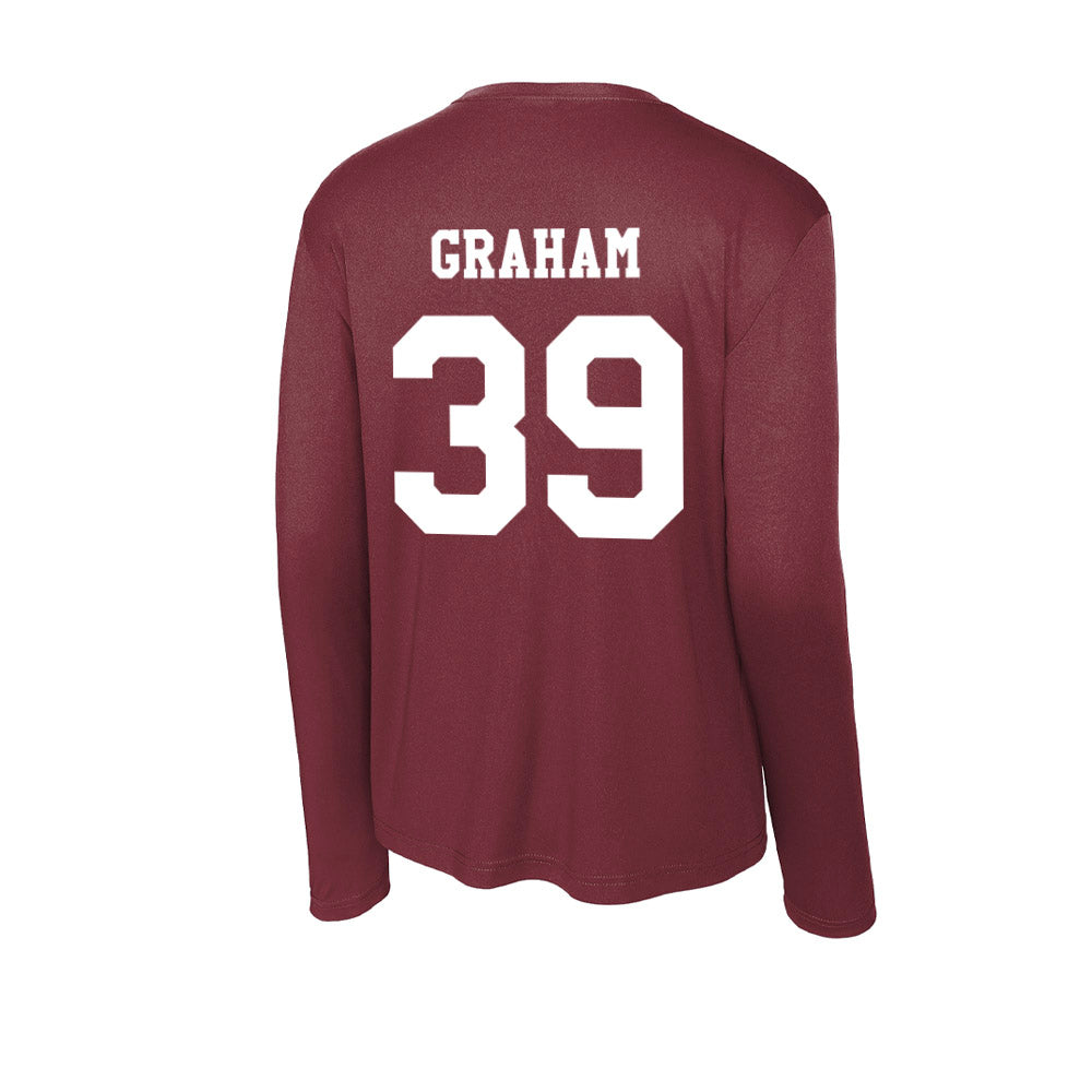 Texas A&M - NCAA Football : Adam Graham - Activewear Long Sleeve T-Shirt-1