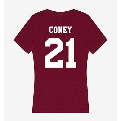 Texas A&M - NCAA Football : Raymir Coney - Women's V-Neck T-Shirt-1