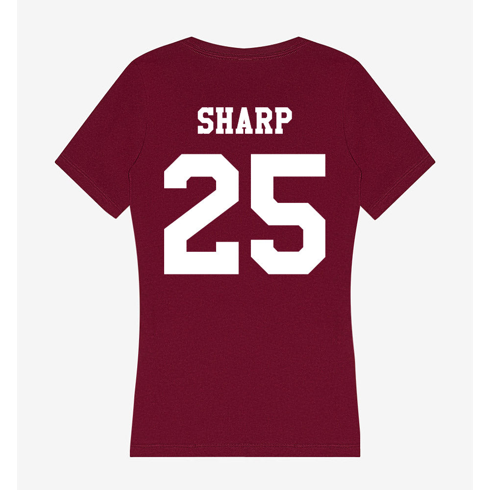 Texas A&M - NCAA Women's Volleyball : Eliza Sharp - Classic Shersey Women's V-Neck T-Shirt-1