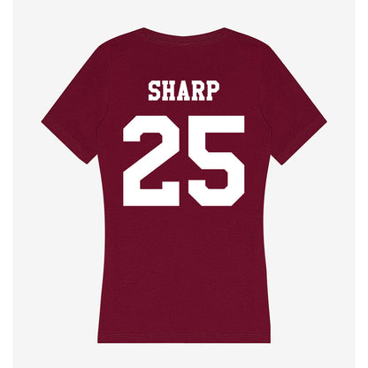 Texas A&M - NCAA Women's Volleyball : Eliza Sharp - Classic Shersey Women's V-Neck T-Shirt-1