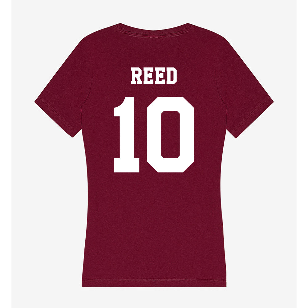 Texas A&M - NCAA Football : Marcel Reed - Women's V-Neck T-Shirt-1