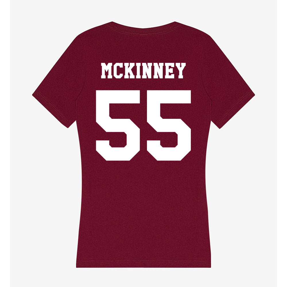 Texas A&M - NCAA Football : Hunter McKinney - Classic Shersey Women's V-Neck T-Shirt-1