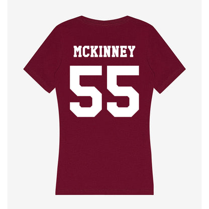 Texas A&M - NCAA Football : Hunter McKinney - Classic Shersey Women's V-Neck T-Shirt-1