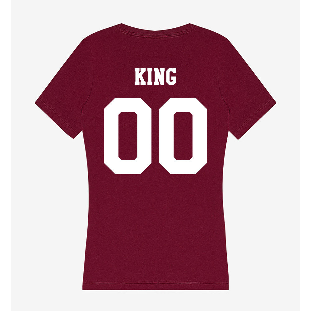 Texas A&M - NCAA Baseball : Cayden King - Classic Shersey Women's V-Neck T-Shirt-1