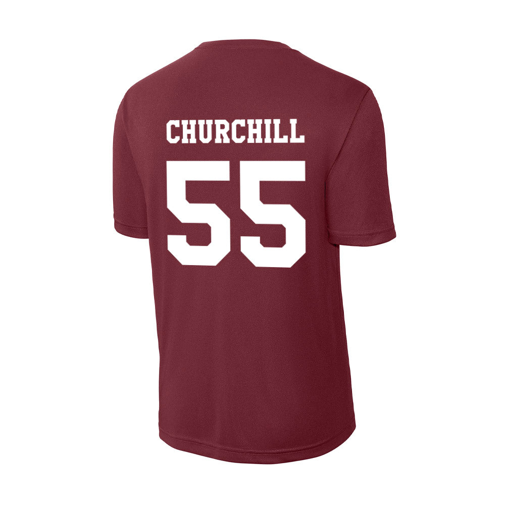 Texas A&M - NCAA Women's Soccer : Ireland Churchill - Activewear T-Shirt-1