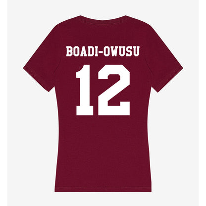 Texas A&M - NCAA Football : Nana Boadi-Owusu - Women's V-Neck T-Shirt-1