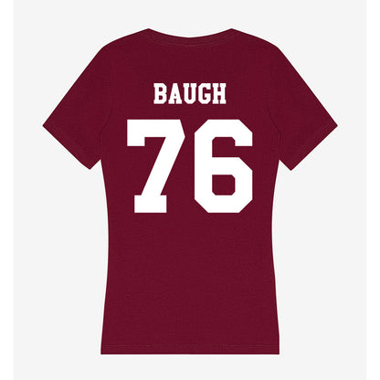 Texas A&M - NCAA Football : Trovon Baugh - Women's V-Neck T-Shirt-1