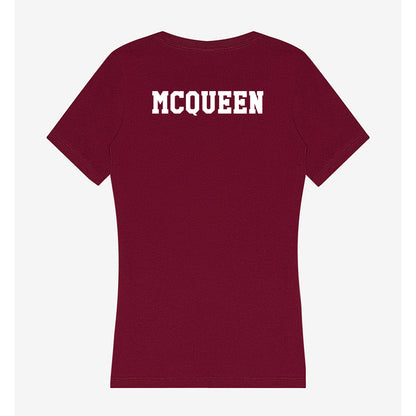 Texas A&M - NCAA Equestrian : Moriah McQueen - Women's V-Neck T-Shirt-1