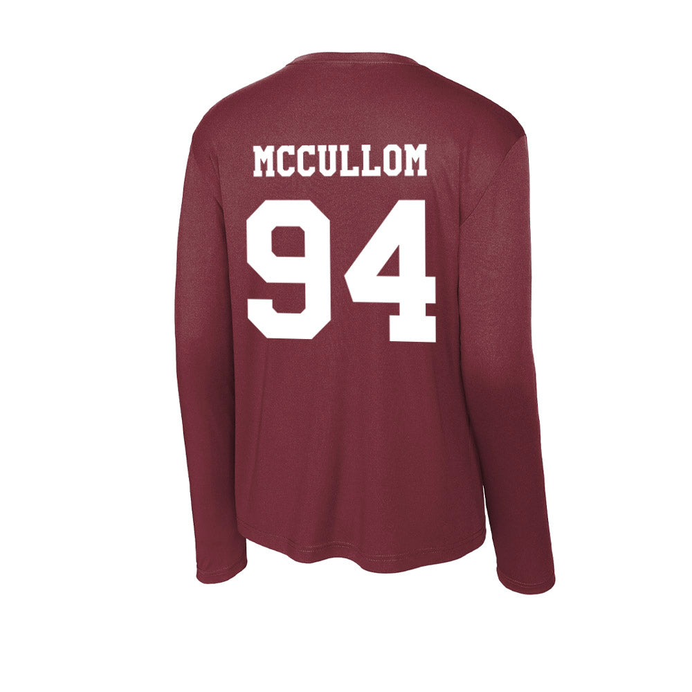 Texas A&M - NCAA Football : Angelo McCullom - Activewear Long Sleeve T-Shirt-1
