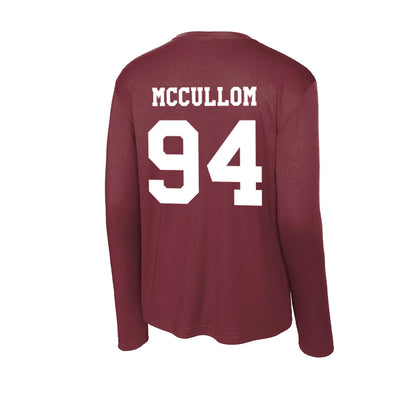 Texas A&M - NCAA Football : Angelo McCullom - Activewear Long Sleeve T-Shirt-1