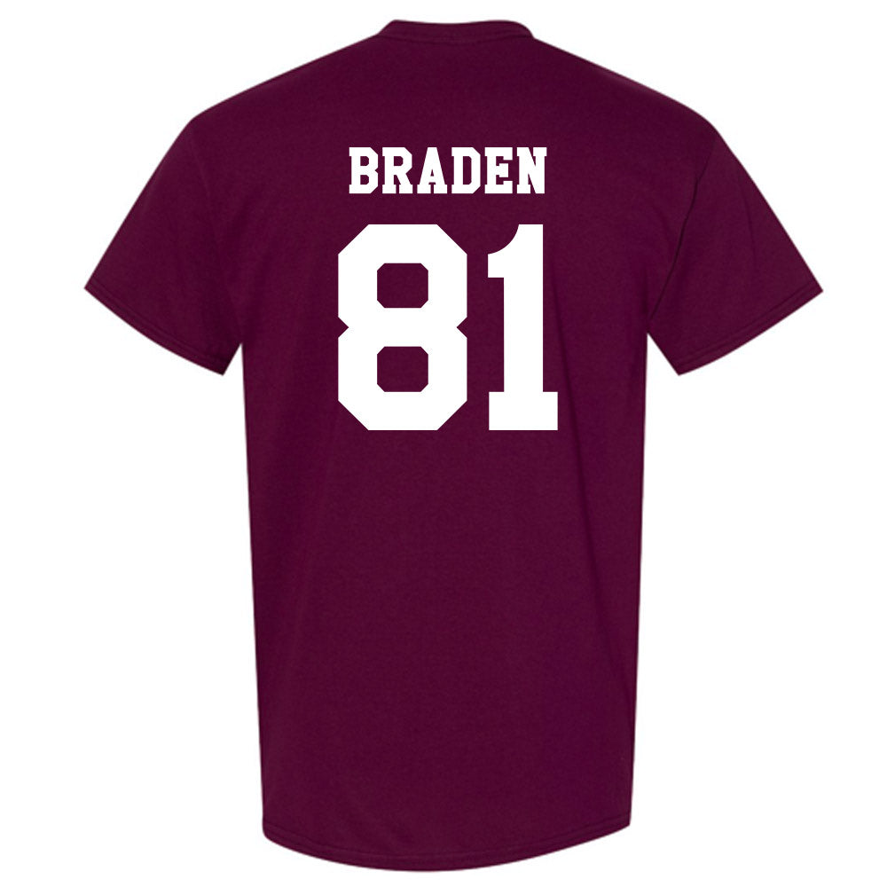 Texas A&M - NCAA Football : Luke Braden - Classic Shersey T-Shirt-1
