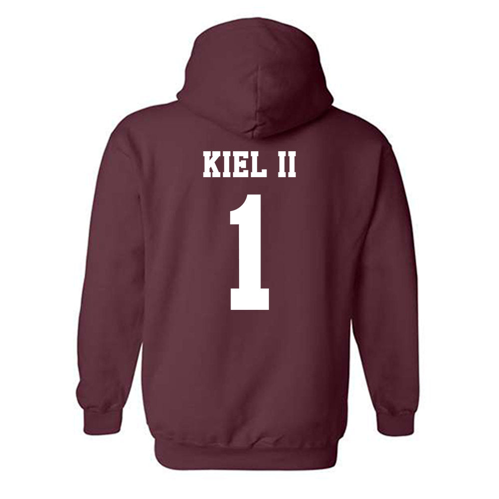 Texas A&M - NCAA Baseball : Terrence Kiel II - Classic Shersey Hooded Sweatshirt-1