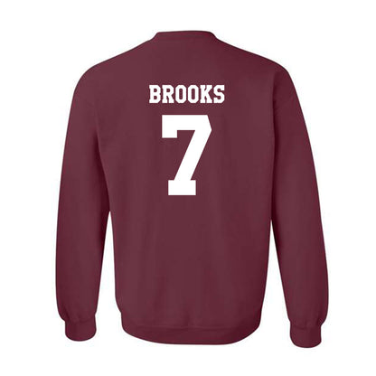 Texas A&M - NCAA Football : Dalton Brooks - Classic Shersey Crewneck Sweatshirt-1