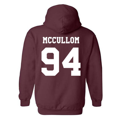 Texas A&M - NCAA Football : Angelo McCullom - Classic Shersey Hooded Sweatshirt-1