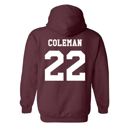 Texas A&M - NCAA Softball : Gracyn Coleman - Classic Shersey Hooded Sweatshirt-1
