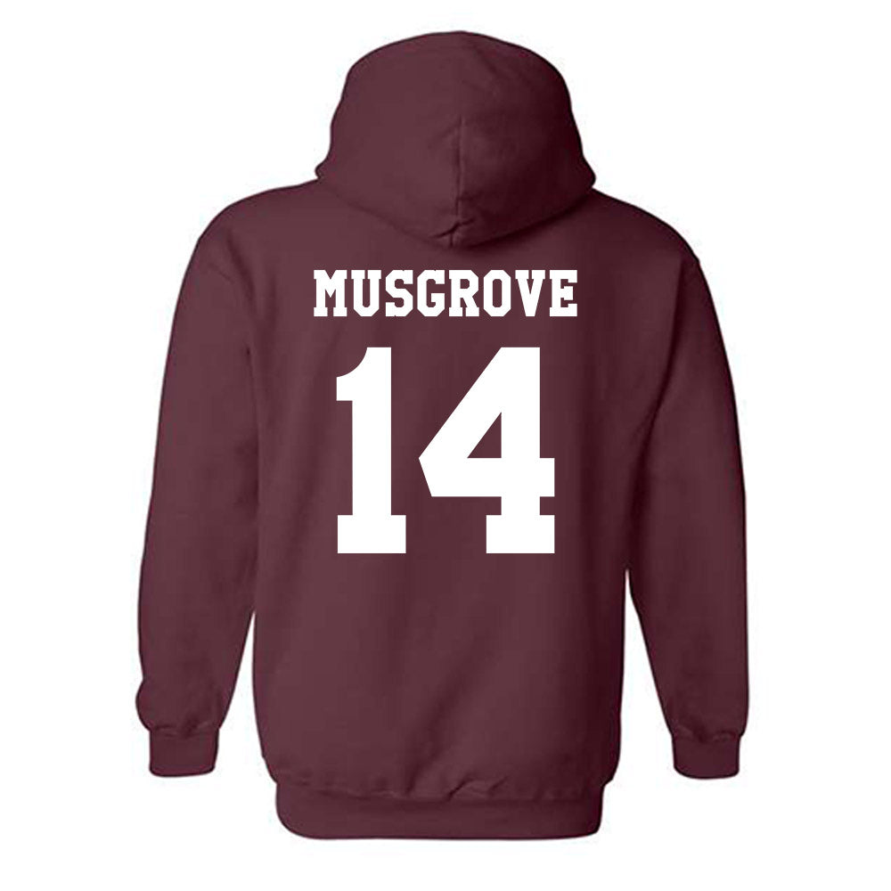 Texas A&M - NCAA Women's Volleyball : Kirra Musgrove - Classic Shersey Hooded Sweatshirt-1