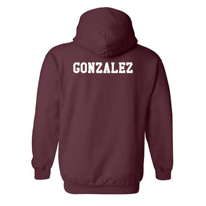 Texas A&M - NCAA Equestrian : Isabelle Gonzalez - Classic Shersey Hooded Sweatshirt-1