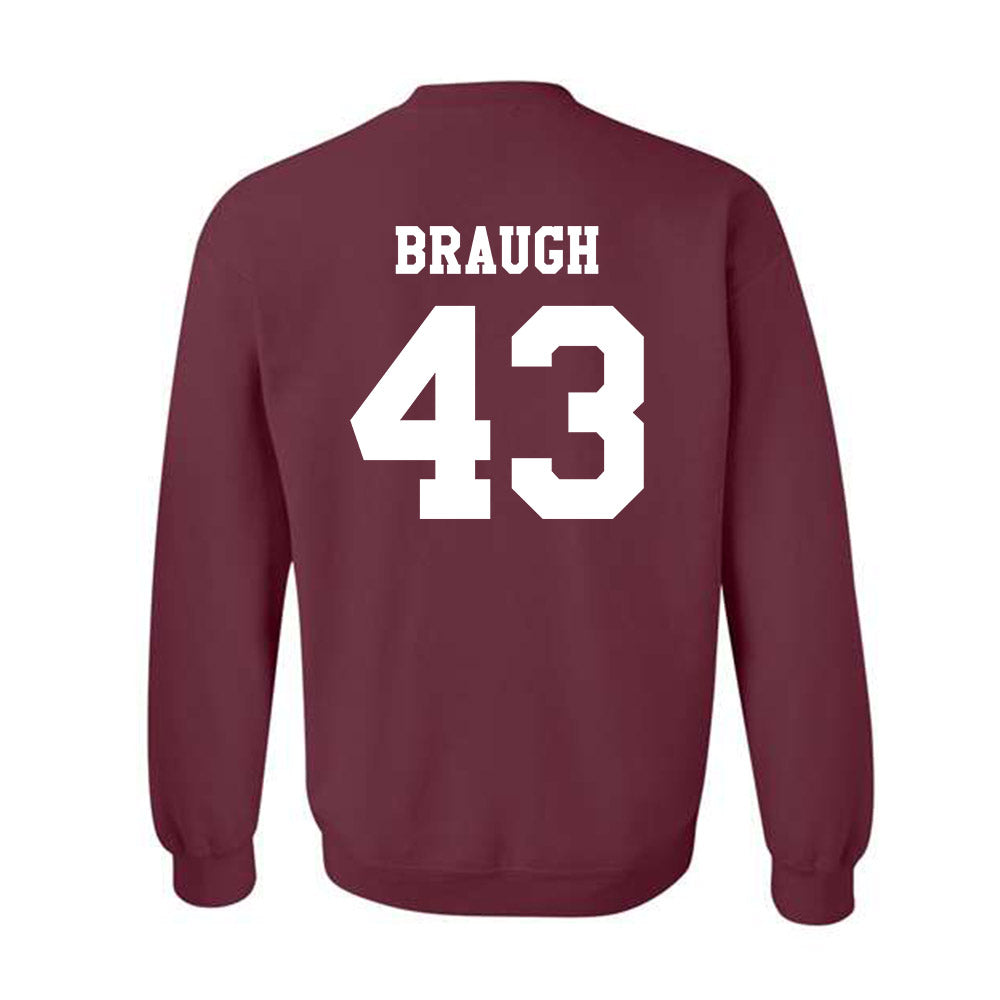 Texas A&M - NCAA Football : Carter Braugh - Classic Shersey Crewneck Sweatshirt-1