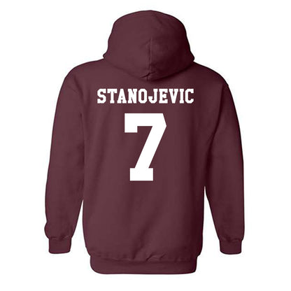 Texas A&M - NCAA Women's Volleyball : Djurdja Stanojevic - Classic Shersey Hooded Sweatshirt-1
