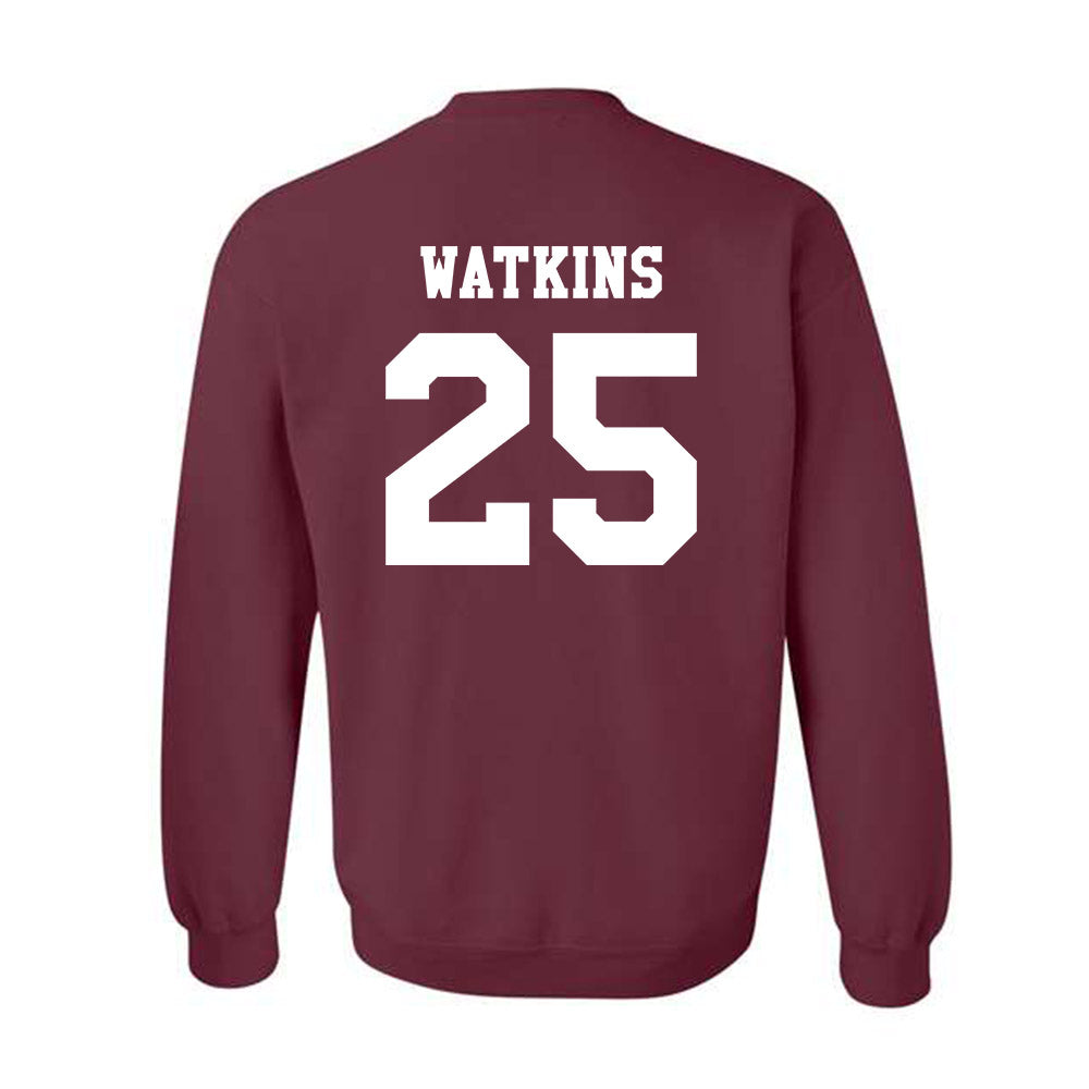 Texas A&M - NCAA Football : Tamarion Watkins - Classic Shersey Crewneck Sweatshirt-1