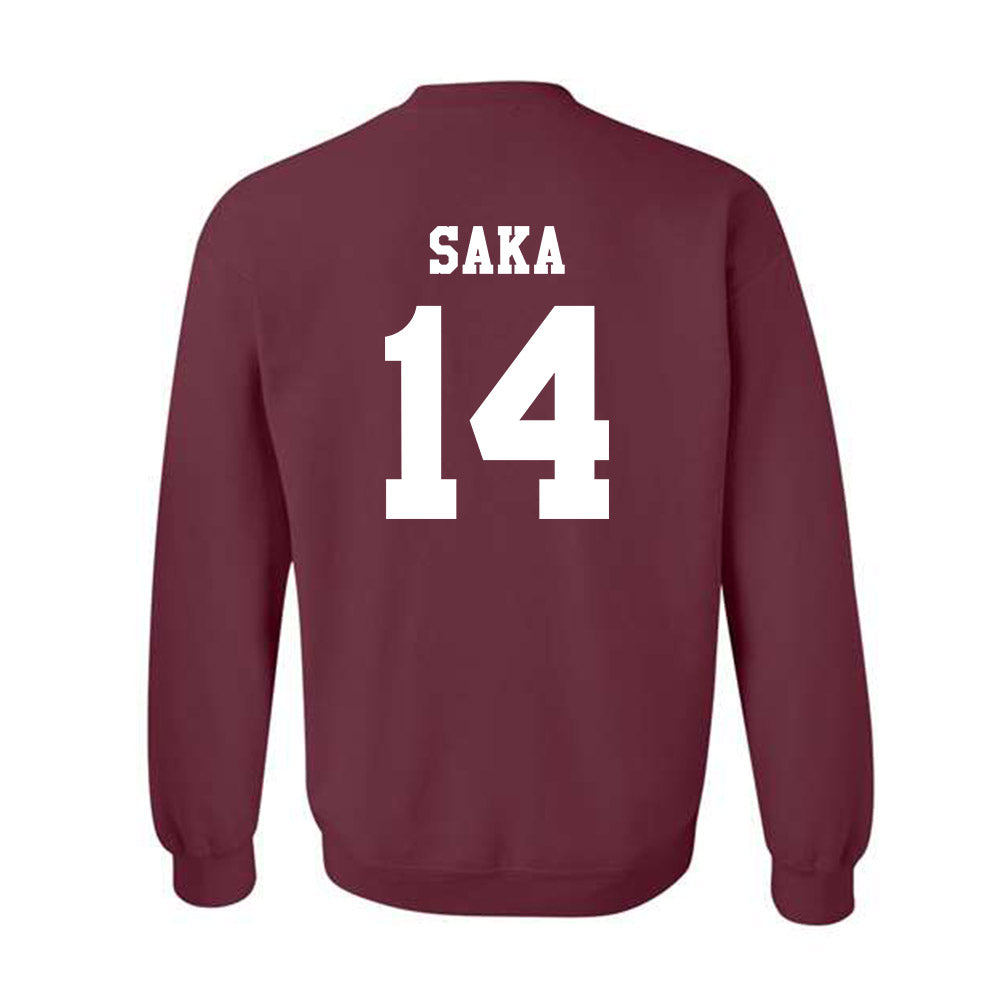 Texas A&M - NCAA Football : Anto Saka - Classic Shersey Crewneck Sweatshirt-1