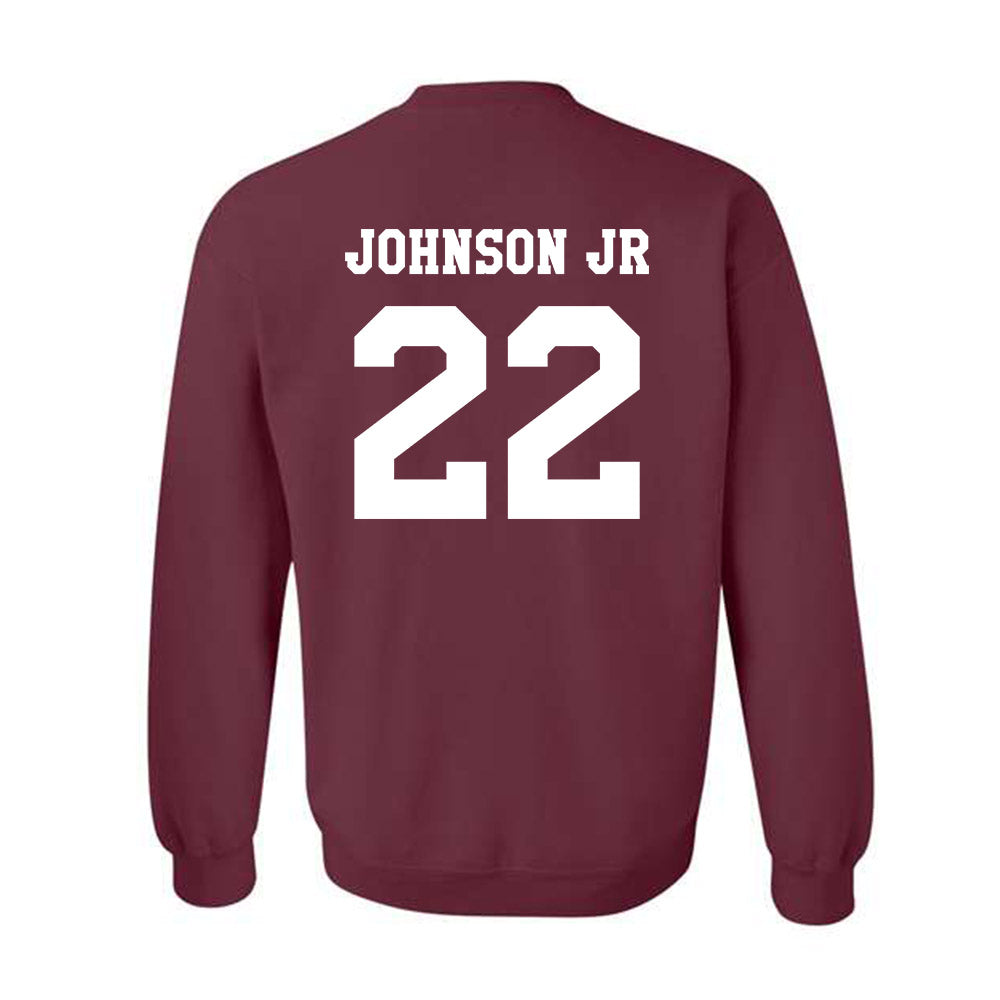 Texas A&M - NCAA Football : Rashad "Tom Tom" Johnson Jr - Classic Shersey Crewneck Sweatshirt-1