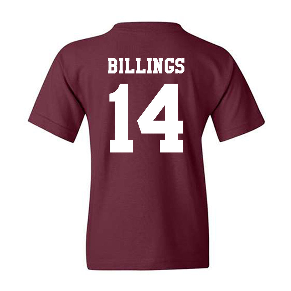 Texas A&M - NCAA Baseball : Luke Billings - Classic Shersey Youth T-Shirt-1