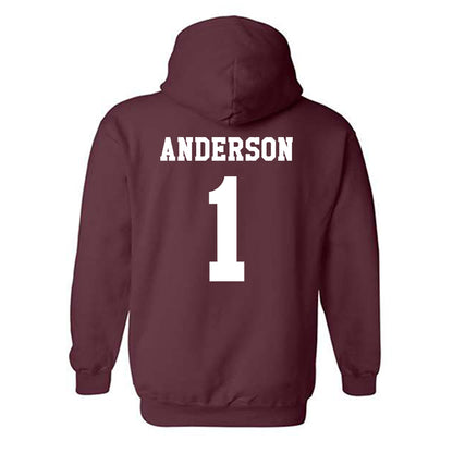 Texas A&M - NCAA Football : Bryce Anderson - Classic Shersey Hooded Sweatshirt-1