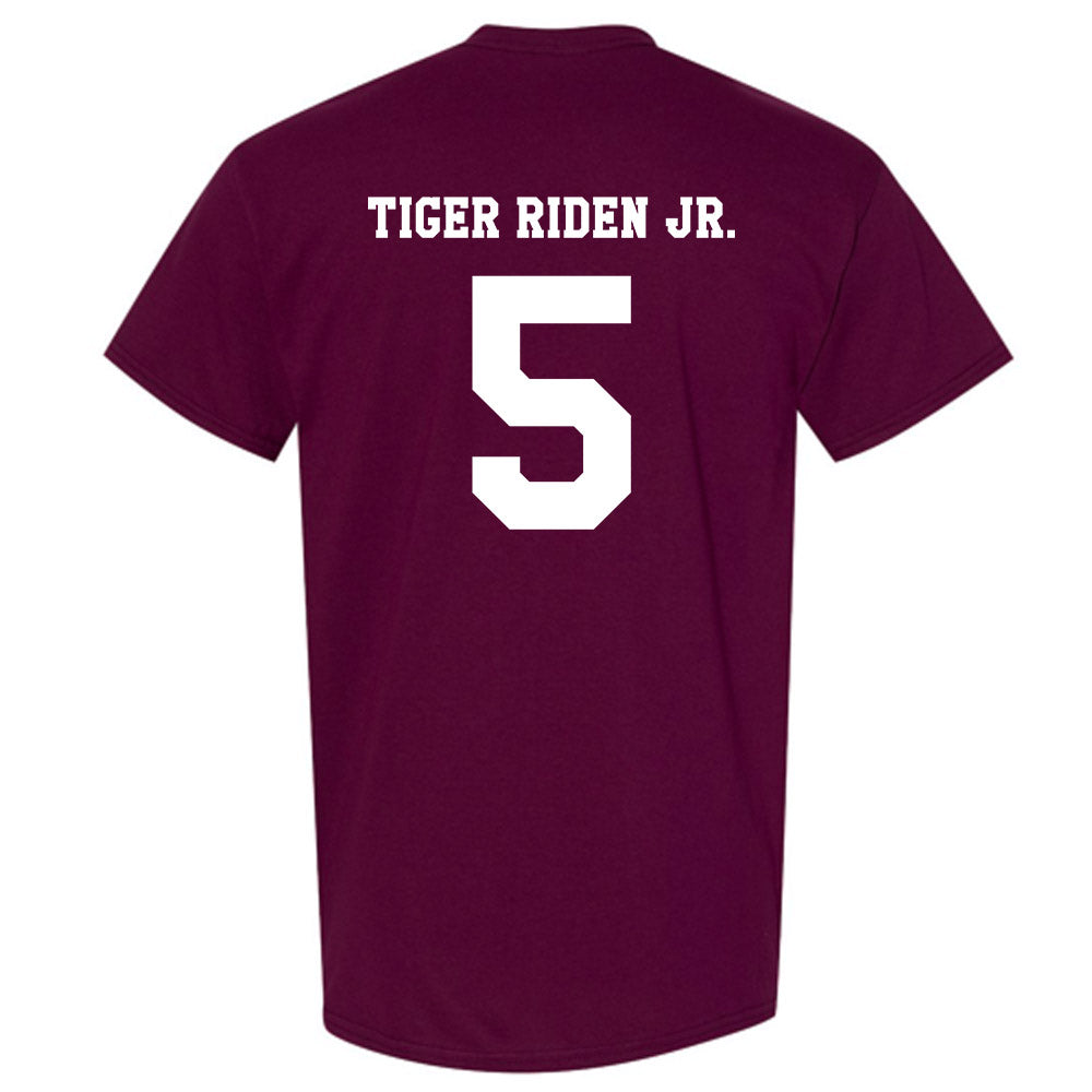Texas A&M - NCAA Football : Deondrae Tiger Riden Jr. - Classic Shersey T-Shirt-1