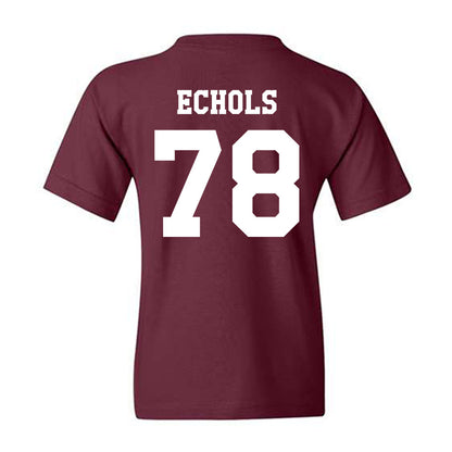 Texas A&M - NCAA Football : Coen Echols - Classic Shersey Youth T-Shirt-1
