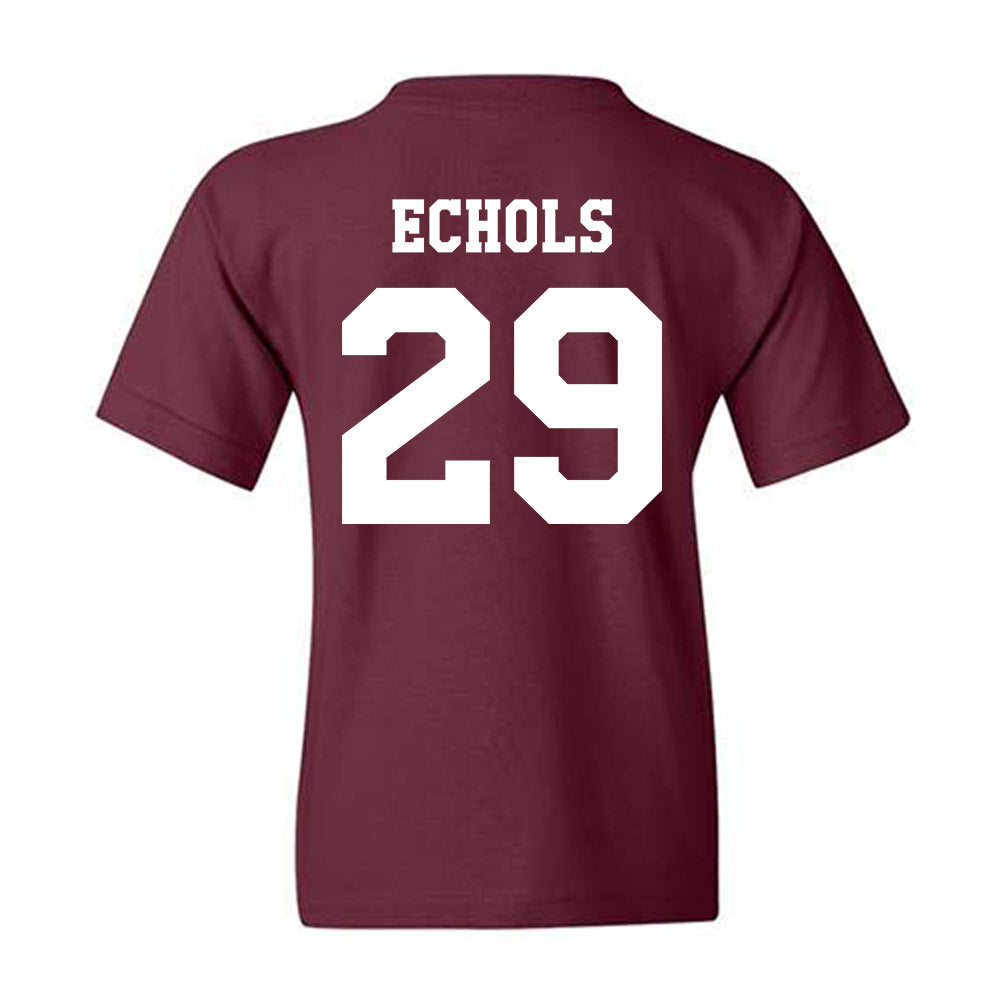 Texas A&M - NCAA Football : Justin Echols - Classic Shersey Youth T-Shirt-1