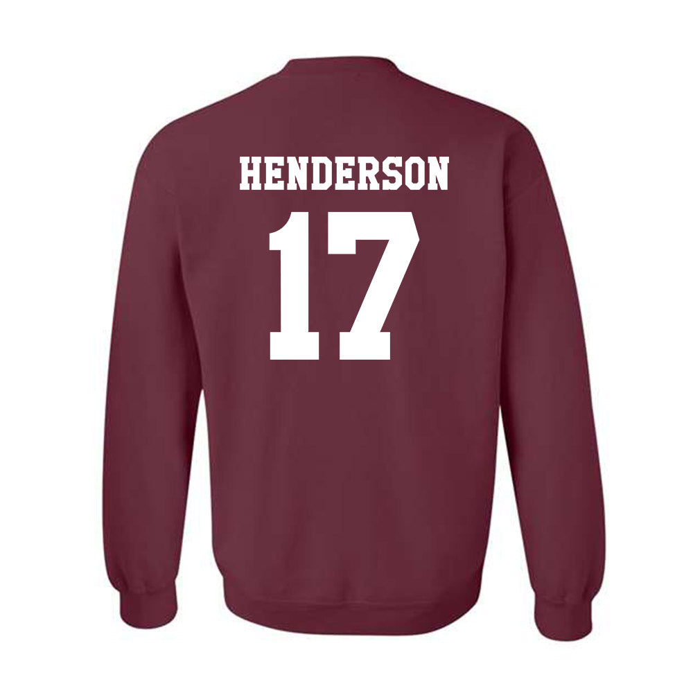 Texas A&M - NCAA Football : Ryan Henderson - Classic Shersey Crewneck Sweatshirt-1