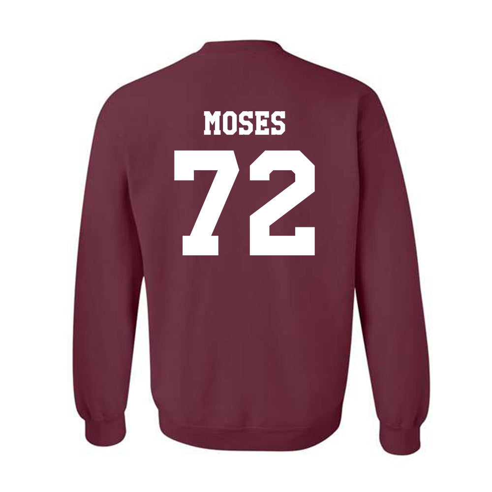 Texas A&M - NCAA Football : Joshua Moses - Classic Shersey Crewneck Sweatshirt-1