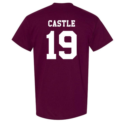 Texas A&M - NCAA Women's Volleyball : Kaia Castle - Classic Shersey T-Shirt-1