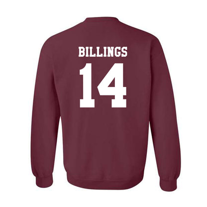 Texas A&M - NCAA Baseball : Luke Billings - Classic Shersey Crewneck Sweatshirt-1