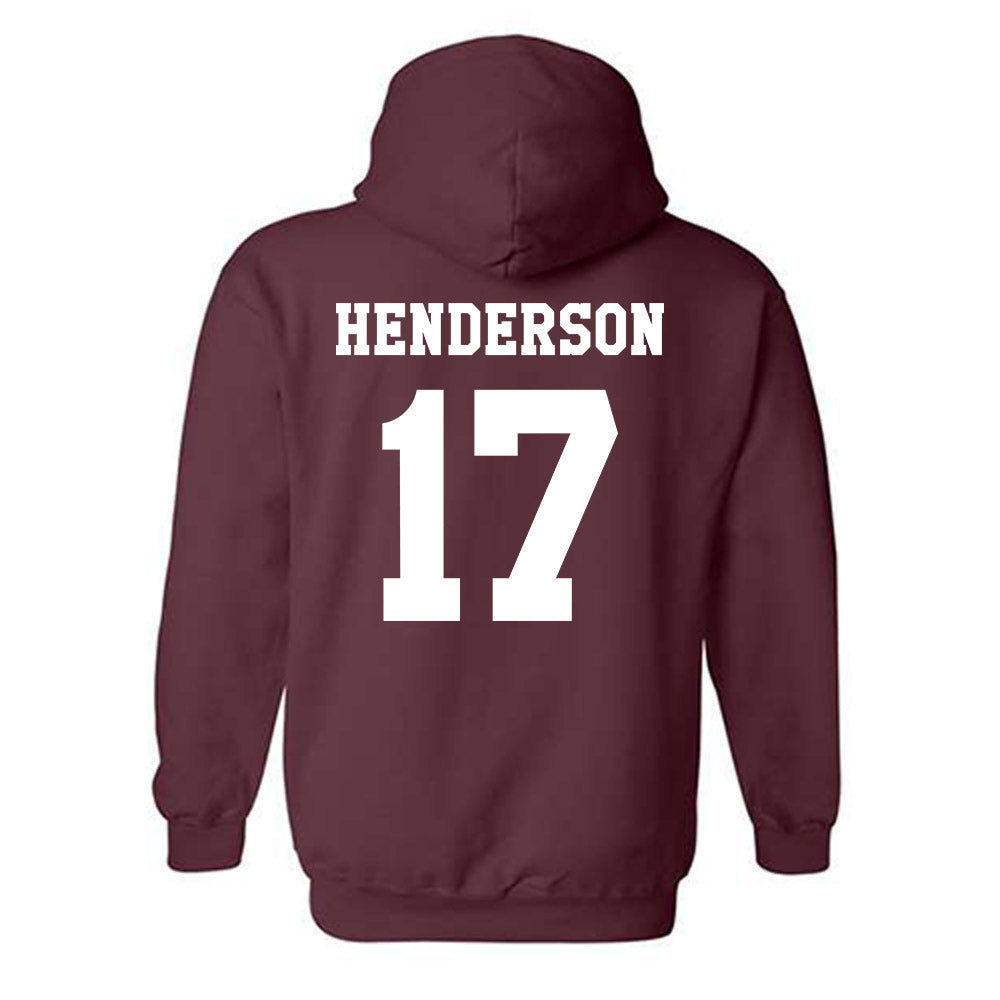 Texas A&M - NCAA Football : Ryan Henderson - Classic Shersey Hooded Sweatshirt-1