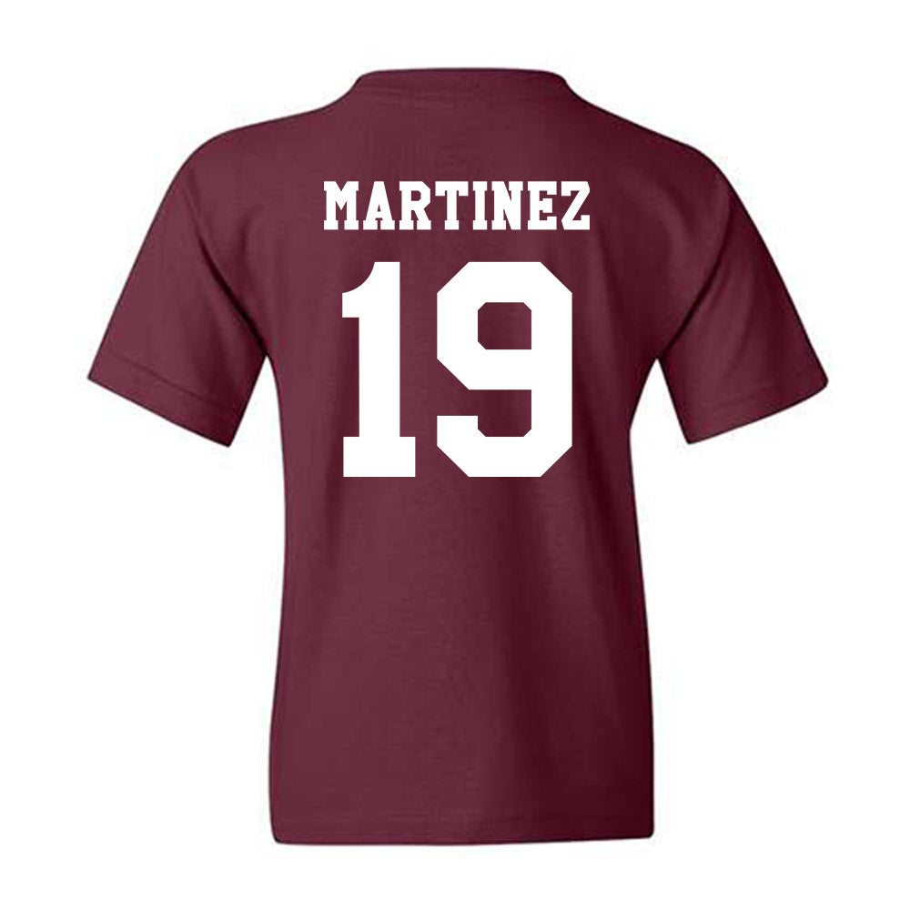 Texas A&M - NCAA Men's Basketball : Eemil Martinez - Classic Shersey Youth T-Shirt-1