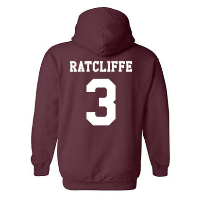Texas A&M - NCAA Football : Marcus Ratcliffe - Classic Shersey Hooded Sweatshirt-1