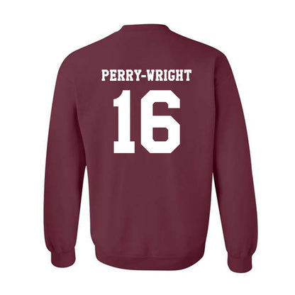 Texas A&M - NCAA Football : Bryce Perry-Wright - Classic Shersey Crewneck Sweatshirt-1