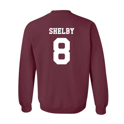 Texas A&M - NCAA Men's Basketball : Noah Shelby - Classic Shersey Crewneck Sweatshirt-1
