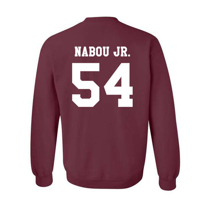 Texas A&M - NCAA Football : Mark Nabou Jr. - Classic Shersey Crewneck Sweatshirt-1